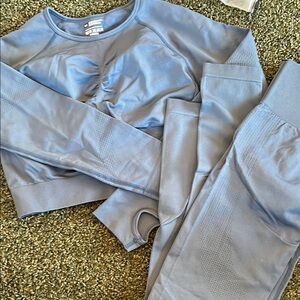 Blue Activewear Set